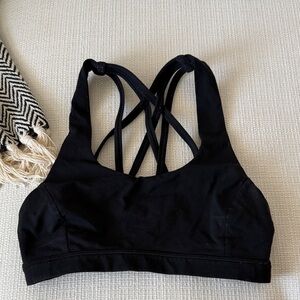 Black free to be serene  Sports Bra
